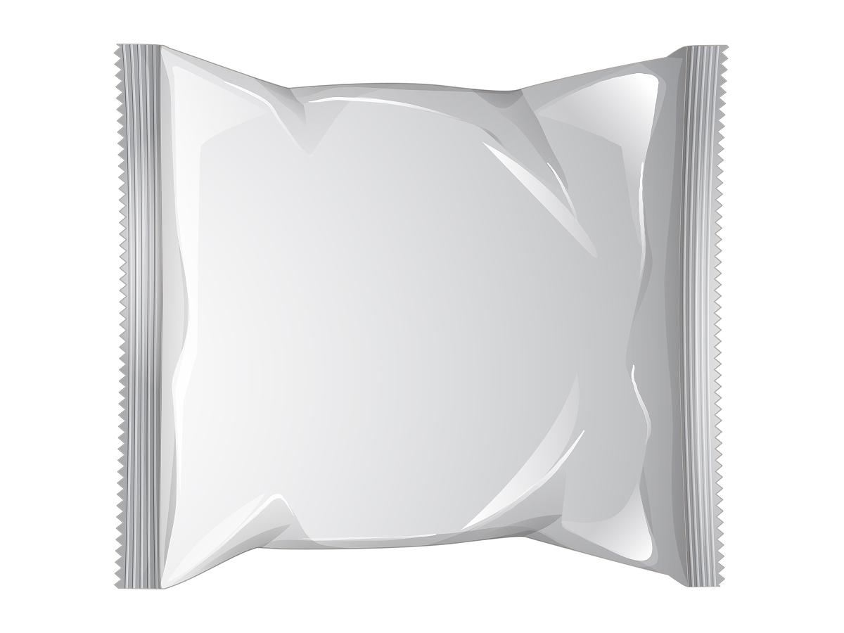 Foil snack packaging